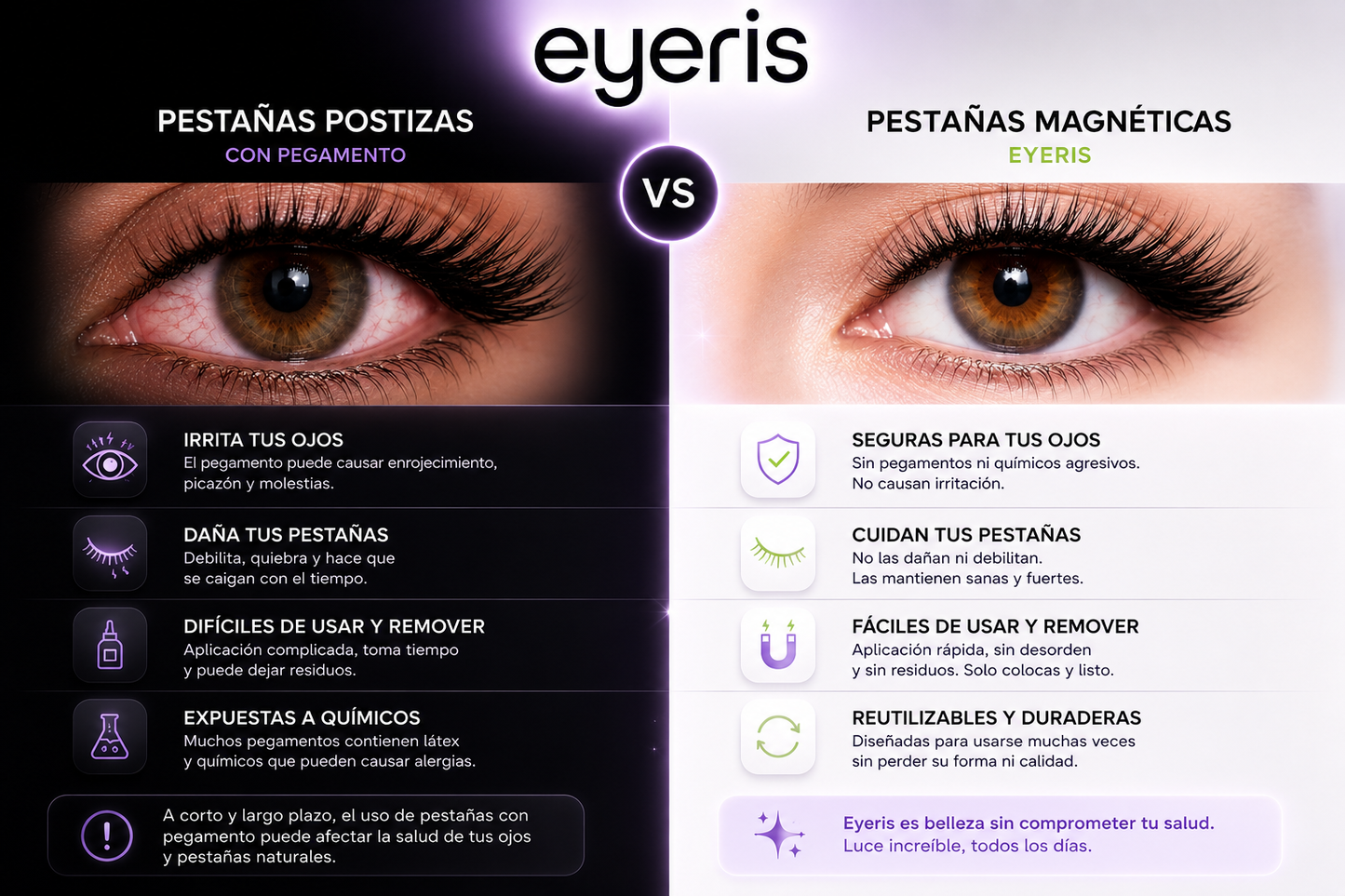 Set Eyeris Pestañas Magnéticas