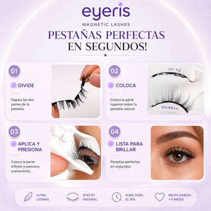 Set Eyeris Pestañas Magnéticas