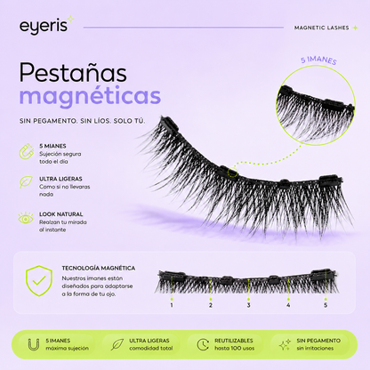 Set Eyeris Pestañas Magnéticas